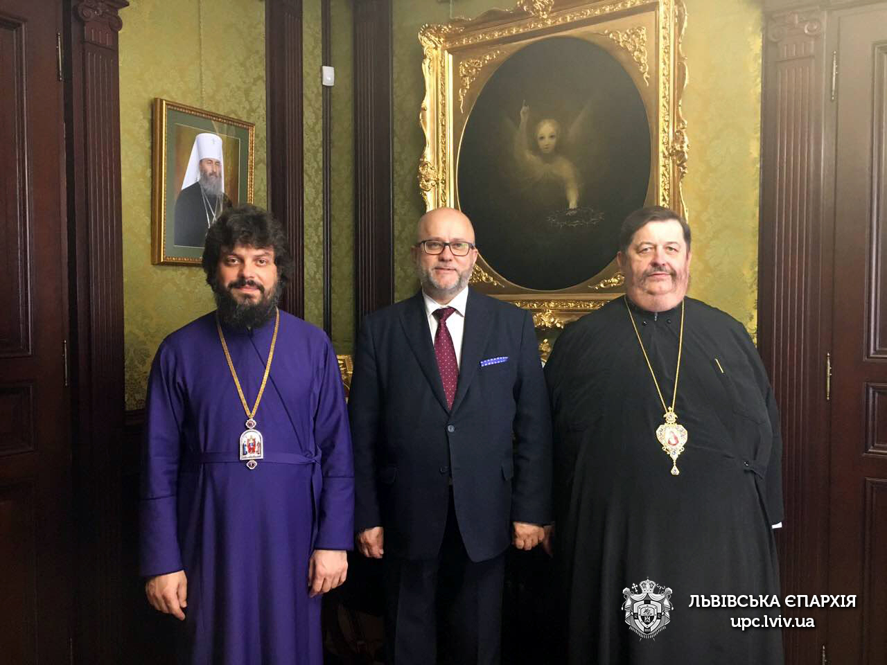  Єпископ Філарет зустрівся з Генеральним консулом Республіки Польща у Львові