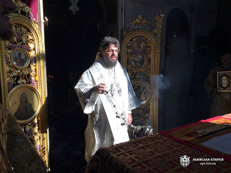 В 3-ю річницю кончини Митрополита Володимира (Сабодана) єпископ Філарет звершив заупокійні богослужіння 