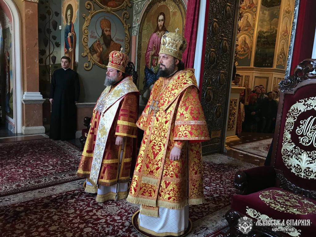У Неділю про розслабленого архієпископ Філарет співслужив за Літургією в Києво-Печерській Лаврі 